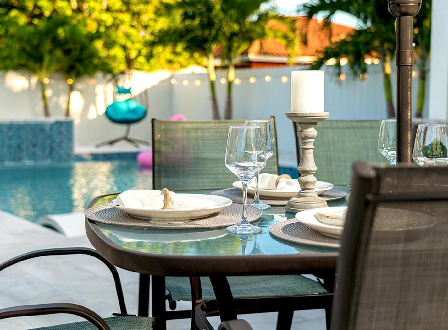 Lux Backyard/Heated Pool/Everglades/Speedway/Keys! Miami Luaran gambar