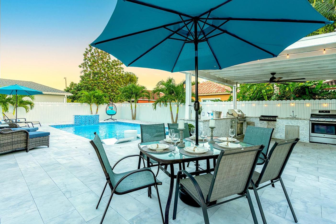 Lux Backyard/Heated Pool/Everglades/Speedway/Keys! Miami Luaran gambar