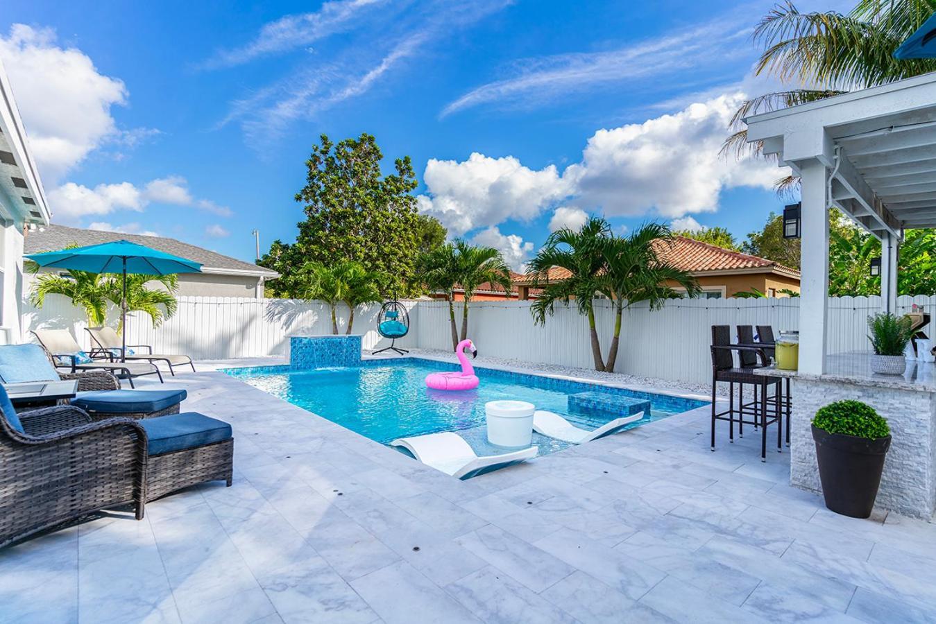 Lux Backyard/Heated Pool/Everglades/Speedway/Keys! Miami Luaran gambar